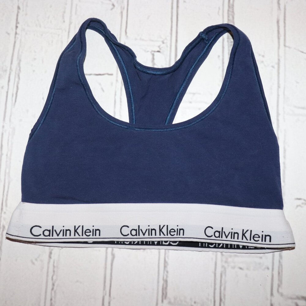 💙 Blue Sports Bra · Calvin Klein · Size S 💙